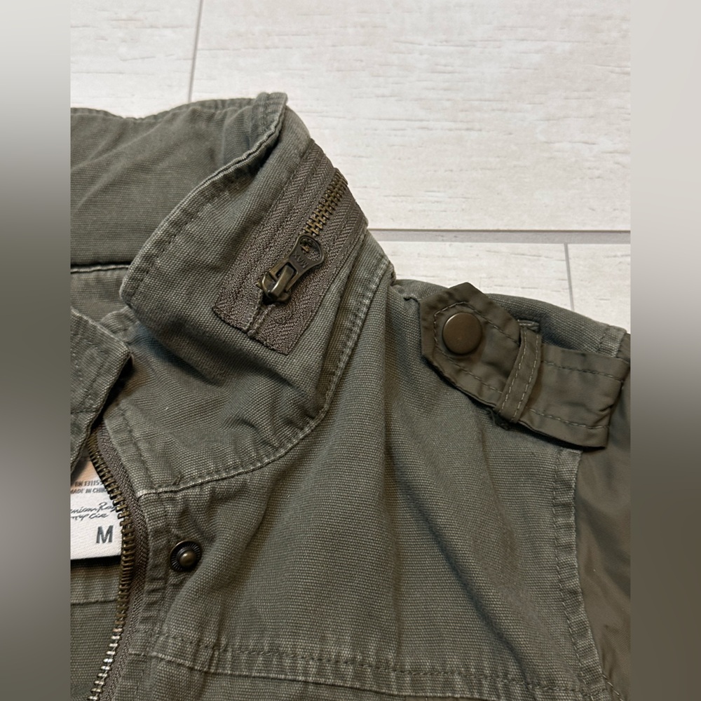 American Rag Khaki Utility Jacket - Picture 6 of 9